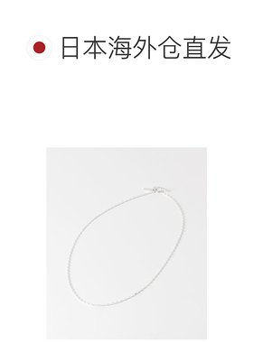 1h可退 日本直邮XOLO 男士极细锚链项链 半手工银饰 日常通勤时尚