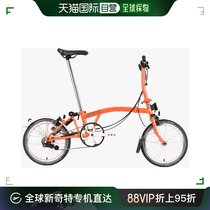 Japan direct mail Brompton bike orange folding wear resistant C Line Urban Low