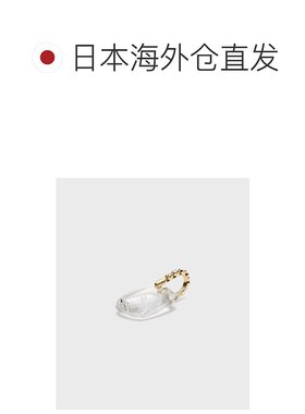 1h可退 日本直邮NOJESS女士K10钻石初始字母魅力吊坠 30242117027