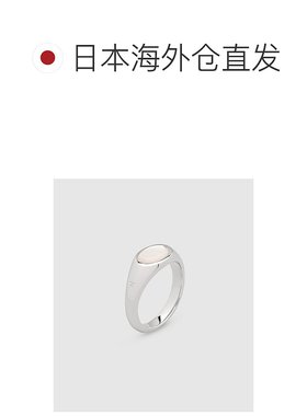 1h可退 日本直邮TOMWOOD 男士925银母opal戒指 101286新款配饰