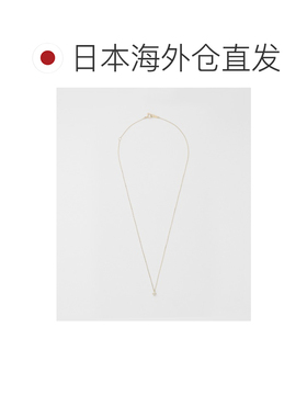 日本直邮agete 阿卡朵 女士K10金钻石项链（0.07ct） 10242116366