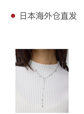 1h可退 日本直邮AZUL BY MOUSSY 女士 Y字金属珠链项链 250IAB561