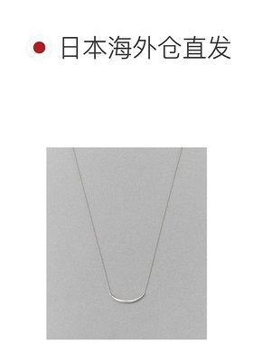 1h可退 日本直邮ete 女士 简约月牙线条设计 项链 862081082083