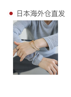 日本直邮select MOCA 女士弧形线条手链 za225040