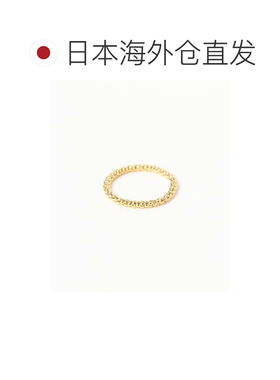 日本直邮MARIHA 女士 Gold Rain 绳链设计 K18YG 环戒 6442299128