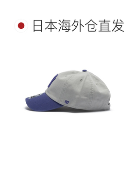 日本直邮'47 Clean Up 纽约洋基队 棒球帽 10代 灰色×深空色 均