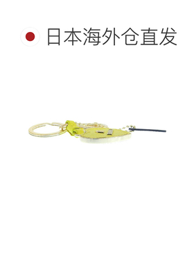 日本直邮Furla 芙拉 CAMELIA KEYRING HEART 女士皮革钥匙扣 黄色