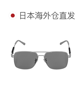 日本直邮BALENCIAGA 男士太阳镜 BB0116SA 004 灰色