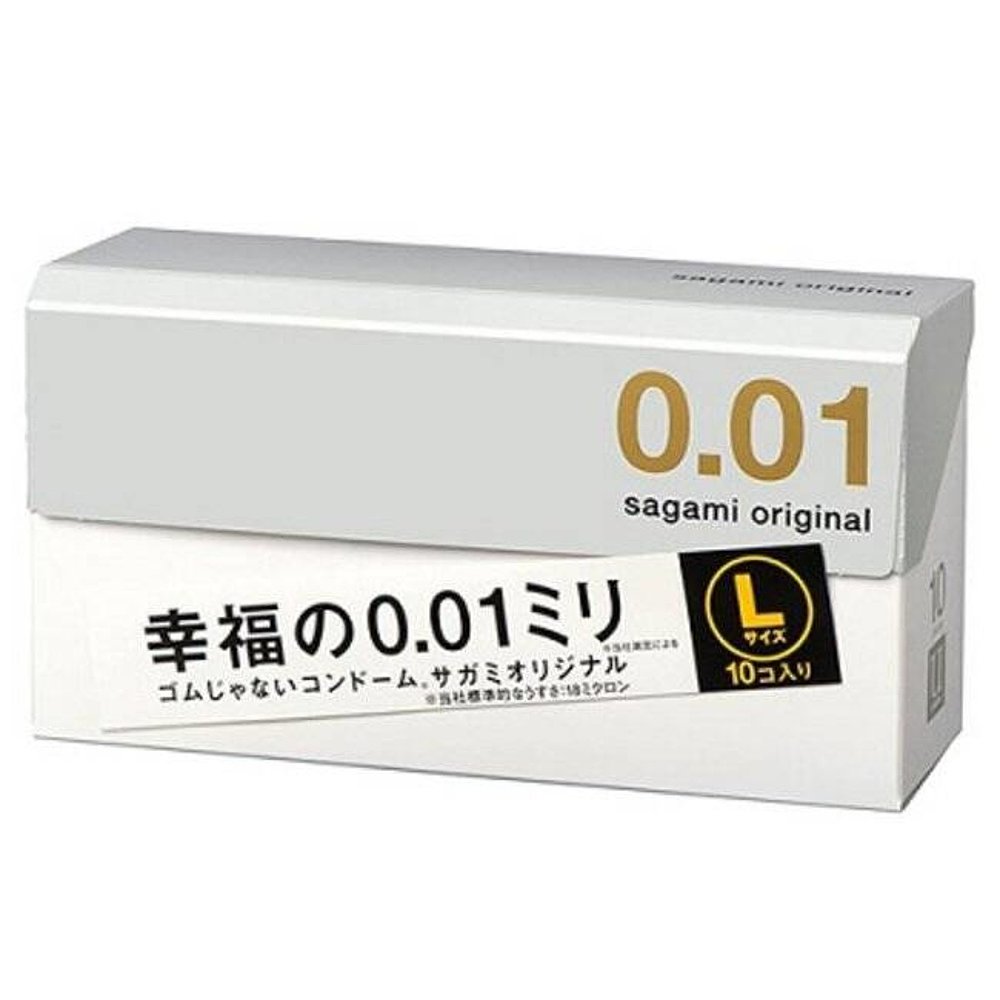 日本直邮sagami相模001薄避孕套0.01 L号大号10个/盒*3盒超薄幸福 - 图2