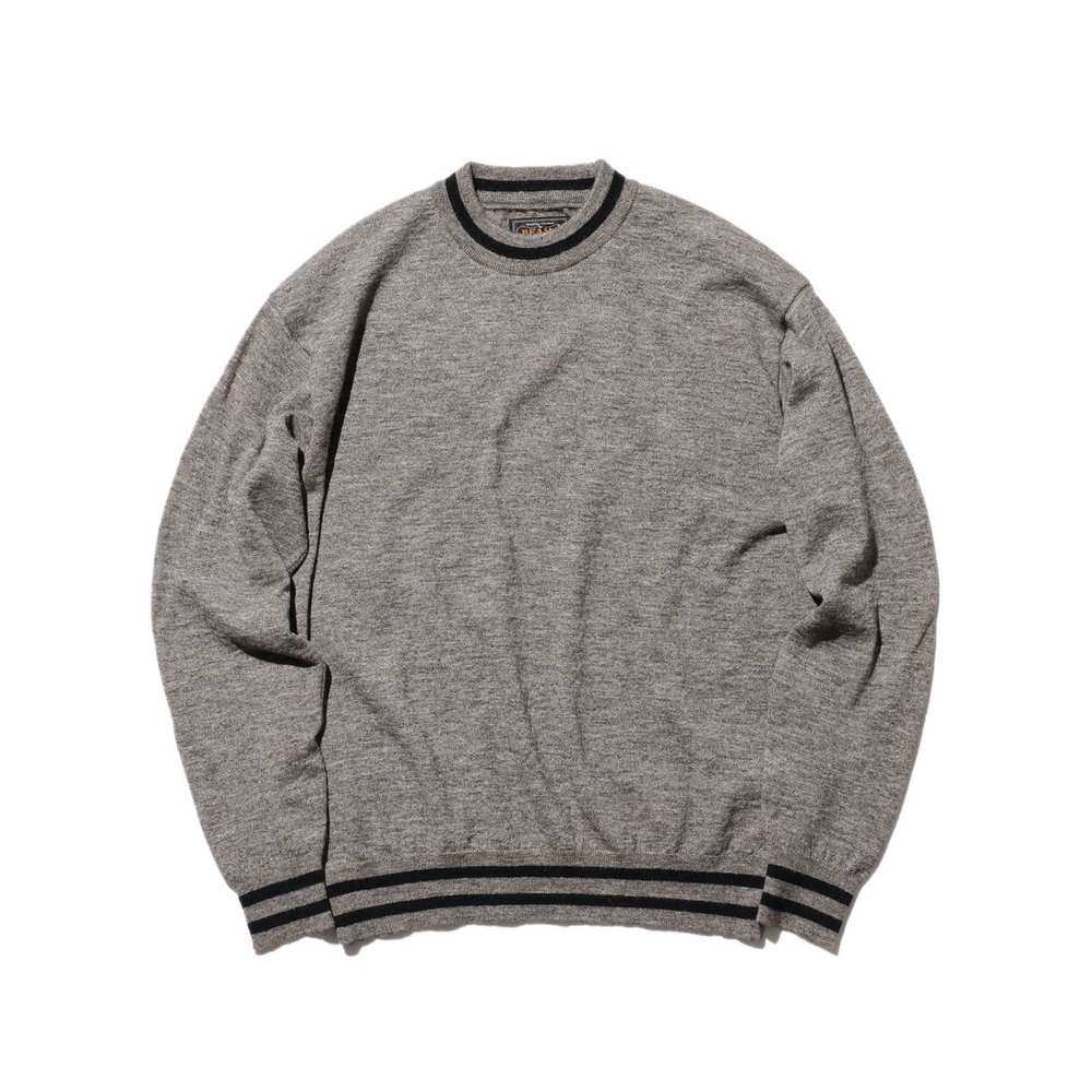 1h可退 日本直邮BEAMS PLUS男装宽松版型羊驼毛14G圆领针织衫 半,淘宝优惠券,粉丝福利购,淘宝优惠卷