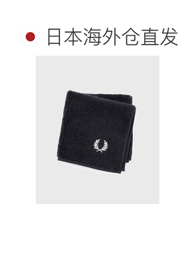 日本直邮FRED PERRY 男女同款 全棉毛巾手帕 绣标【付后1h可退】