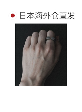 日本直邮leline 男女同款 哑光316L医用不锈钢开槽指环 LI0000001