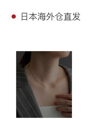 1h可退 日本直邮SMELLY so' 女士纤细链条项链 SM332PF002锁骨链