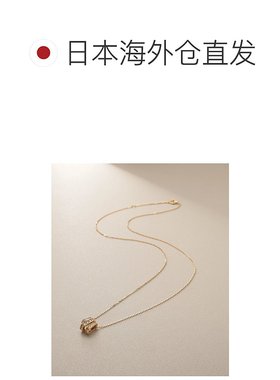 日潮跑腿COCOSHNIK K18 钻石链条图案小号项链 405-36732