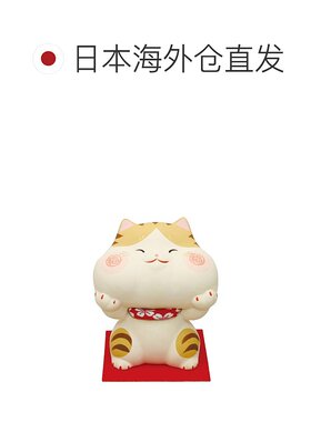 日本直邮龙虎家居饰品陶瓷猫咪存钱罐方便携带做工精致