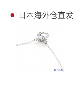 日本直邮Swarovski 施华洛世奇 项链 闪耀之舞圆形 (银色／蓝色)