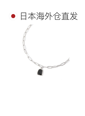 日本直邮GLOBAL WORK 女士 不锈钢迷你天然石长项链链子 675904