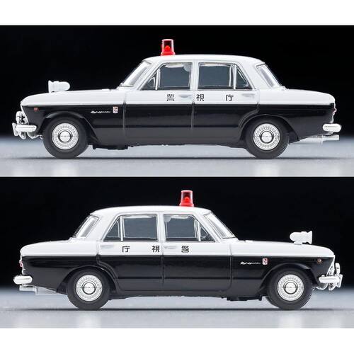 【日本直邮】TLV 1/64 王子天际线2000GT警视厅巡逻警车汽车模型 - 图2
