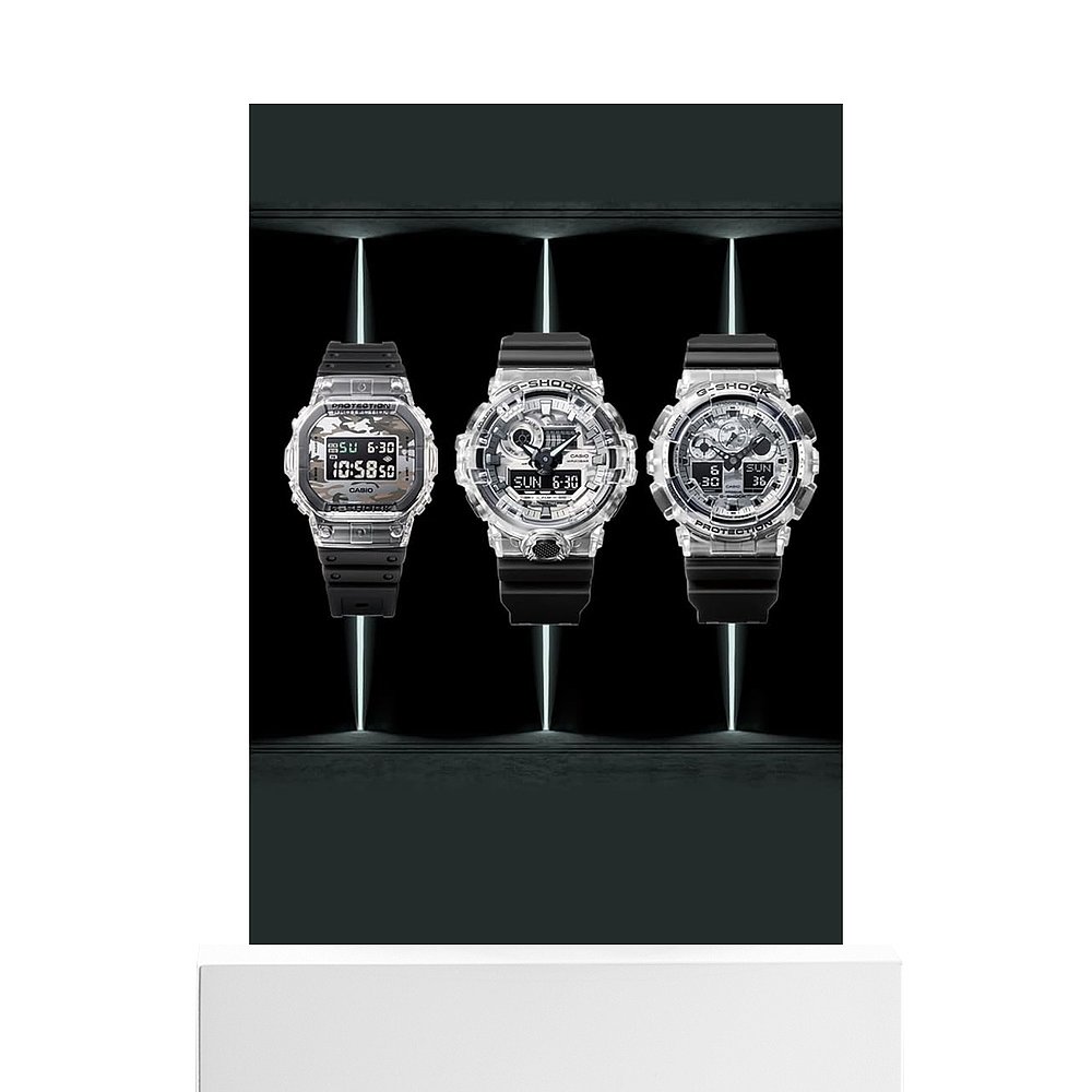 【日本直邮】G Shock卡西欧手表G-SHOCK骨架系列DW-5600SKC-1JF-图3