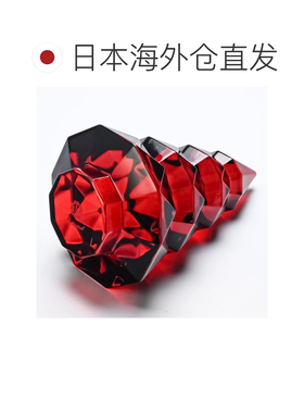 日本直邮Baccarat 圣诞树 2024 年新作 卢克索 S 13cm 红色 28162