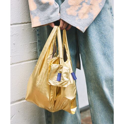 1h可退 日本直邮BAGGU BABY金属色迷你购物袋 1471363000009 - 图2