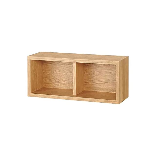 MUJI Furniture Boxes for Hanging on Wall Oak Storage Furniture