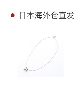 日本直邮中古Hermes爱马仕女B级9新necklace项链不锈钢项链银色