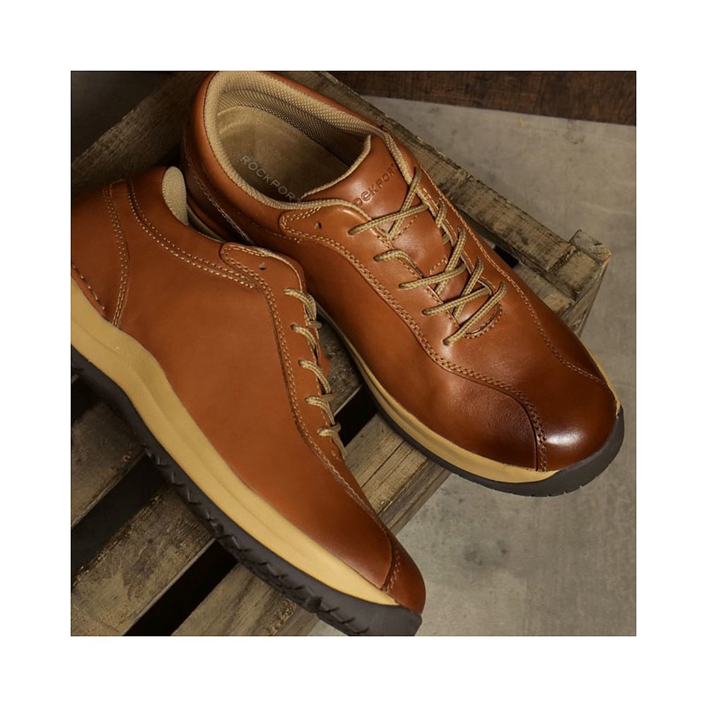 日本直邮ROCKPORT 男士皮鞋 Open Road Taconic ML0002W SS23 Ope - 图0