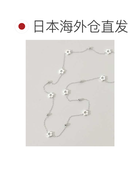 1h可退 日本直邮SMELLY女士不锈钢花朵吊坠项链 SM261302241050