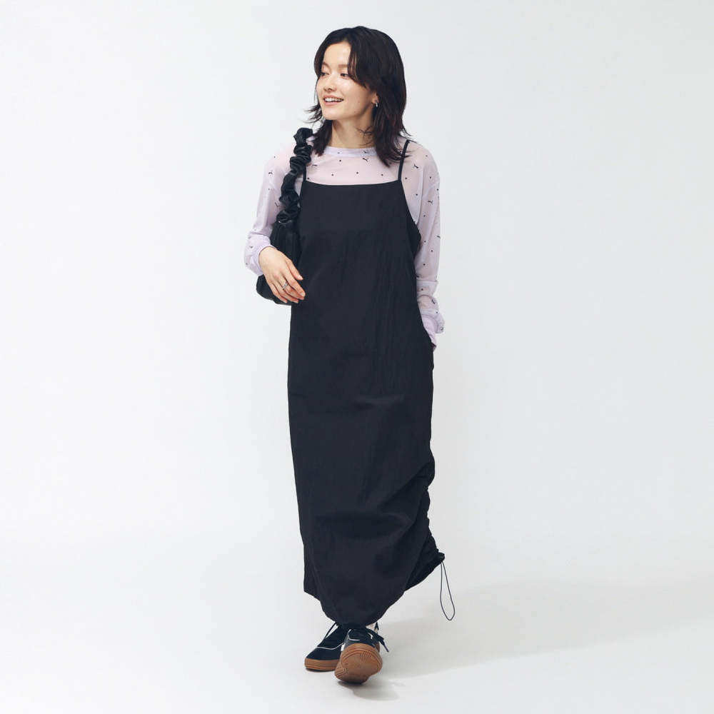 日本直邮PUMA 女士秋季网眼线条针织吊带连衣裙 690179 运动服装,淘宝优惠券,粉丝福利购,淘宝优惠卷