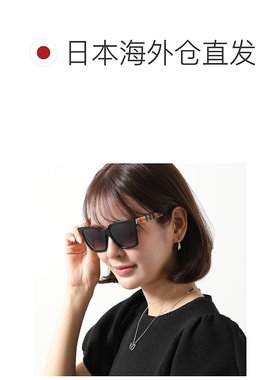 日本直邮BURBERRY 太阳镜 B 4335 女士方形框架 Burberry 格纹全