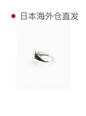 1h可退 日本直邮MALUS 女士银925大颗粒白水晶戒指 镶钻设计 1188