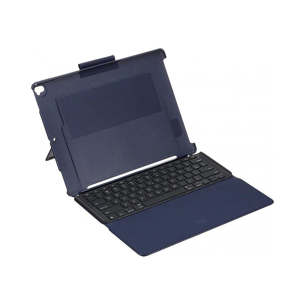 【日本直邮】Logicool罗技 12.9寸iPad Pro用可拆卸键盘保护套 蓝 - 图0
