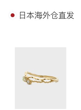 1h可退 日本直邮NOJESS 女士黄金多宝石戒指 《Pre Holiday Limit