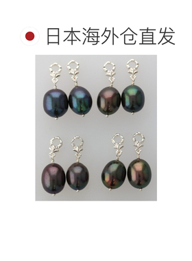 日本直邮agete 阿卡朵 女士 银色珍珠耳饰吊坠 10【付后1h可退】