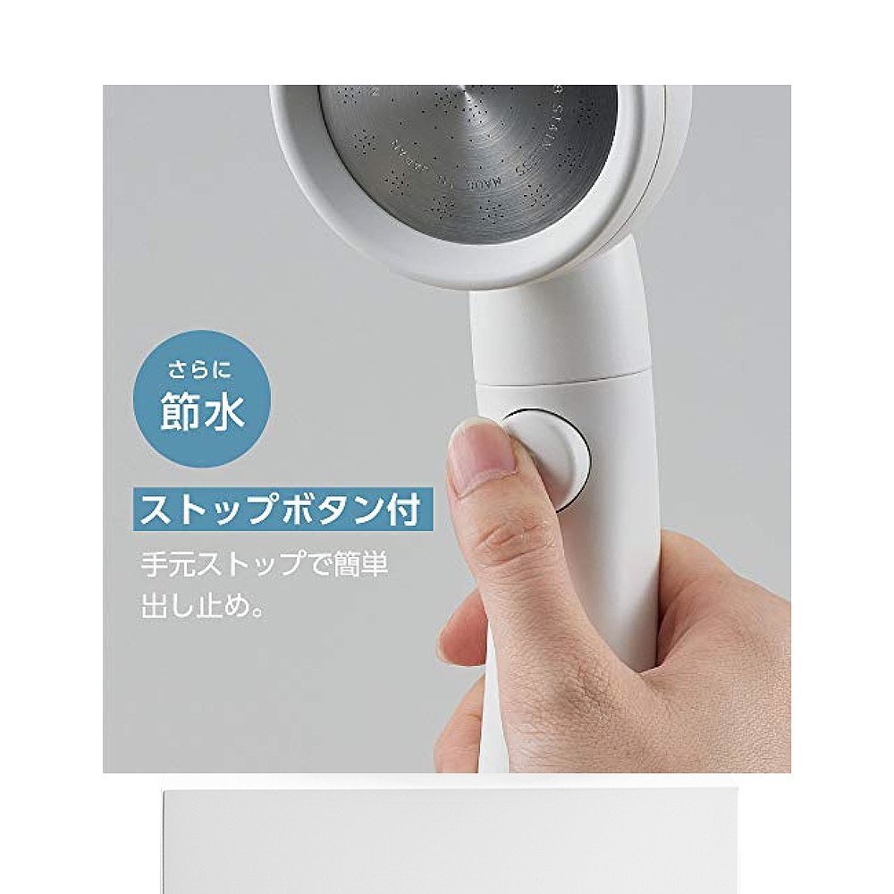 【日本直邮】Sanei三荣 淋浴头 蓝色PS383-82XA-BA2正品花洒 - 图3