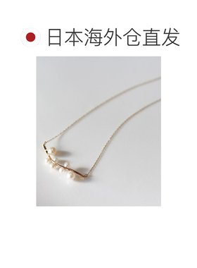 日本直邮cui-cui K10YG 珍珠项链 男女通用款 精【付后1h可退】
