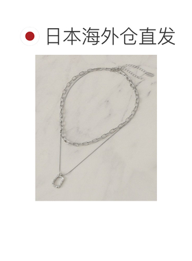 日本直邮SHOO・LA・RUE 女士 3款戴法双链项链 C7085035202601