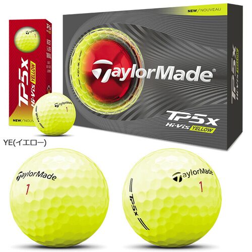日本直邮TaylorMade TP5x 高尔夫球3 打（36 个球）2026 款 - 图2