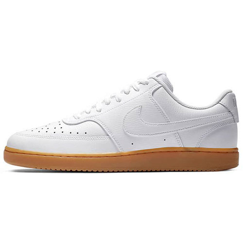 日本直邮Nike Court Vision 1 PU合成革 包裹性防滑耐磨 低帮 板 - 图0