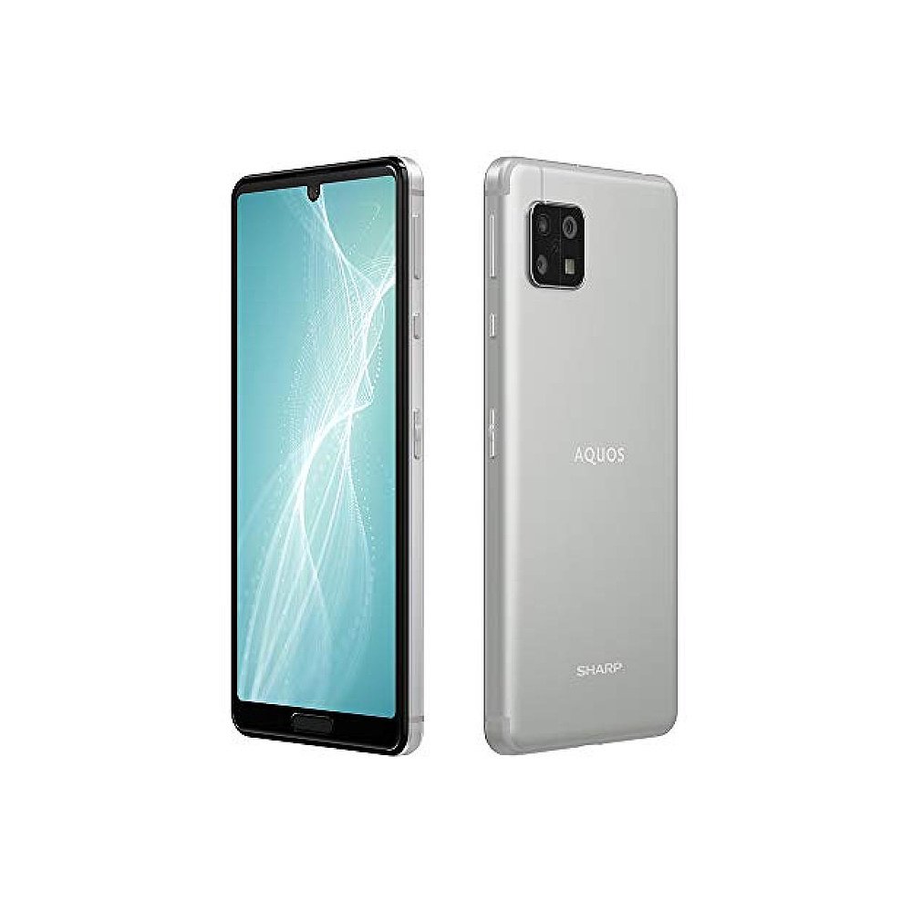 天猫国际日本直购日本直邮夏普 SIM卡自由 fleece maho AQUOS sense4 银色 手机0