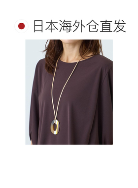 日本直邮TRANS WORK 女士 水牛纹长项链 U1V12750__吊坠