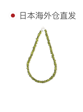 日本直邮SISI JOIA 女装玻璃串珠项链 半拉链设计 多色可选 27106