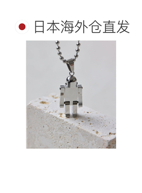 日本直邮ear PAPILLONNER 女士 不锈钢可动机器人设计项链 EAZ106