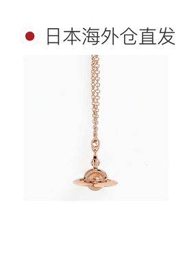 日本直邮Vivienne Westwood 项链吊坠 TINY ORB 球形设计女士粉金