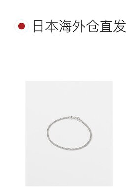 1h可退 日本直邮TOM WOOD 男士 银925 精致光感 Curb链手镯 UMA71