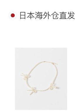 1h可退 日本直邮URBAN RESEARCH ROSSO WOMEN女士珍珠蝴蝶结短项