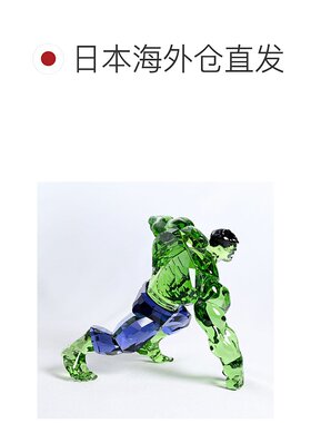 日本直邮施华洛世奇水晶雕像绿巨人室内装饰物品5646380 | 水晶雕