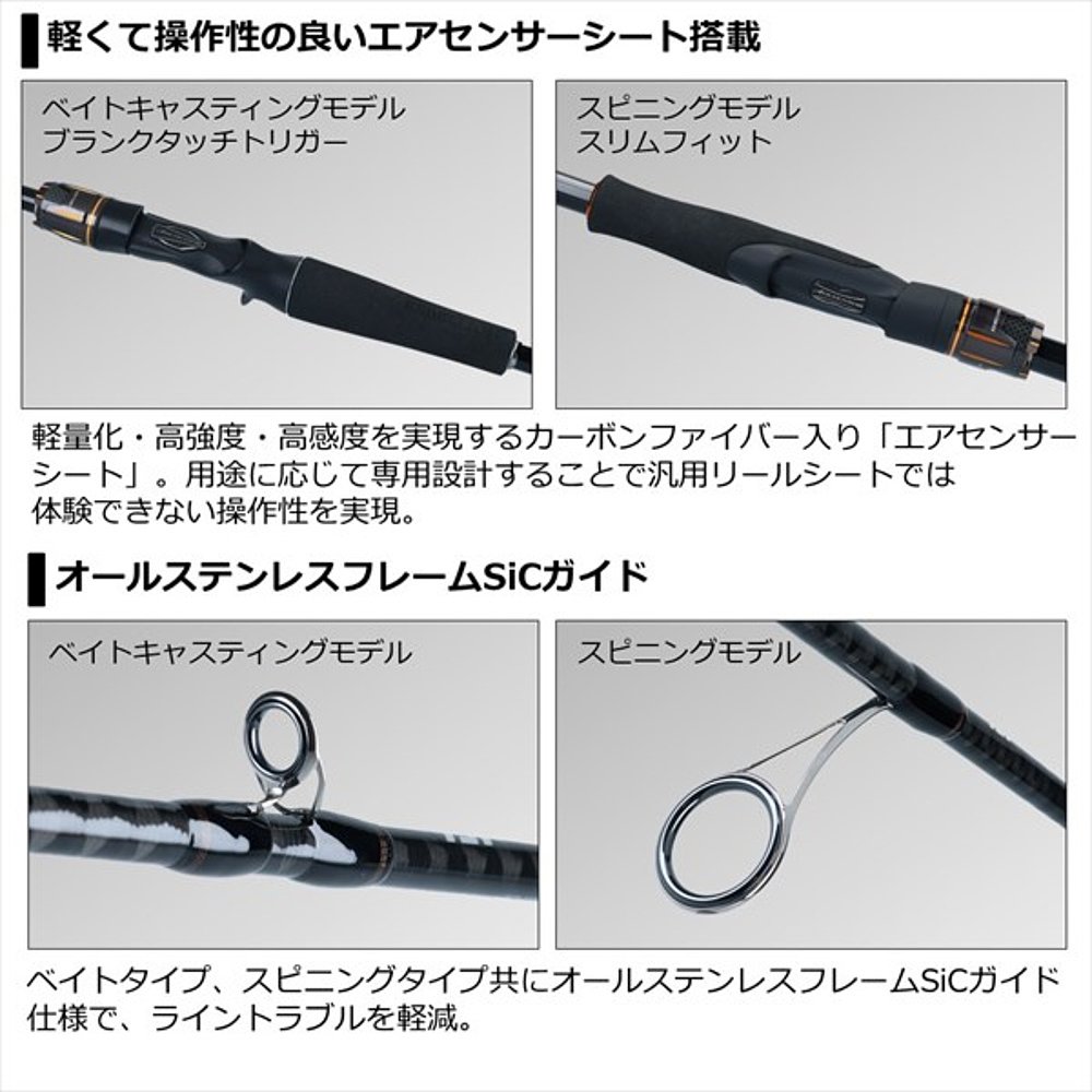 日本直邮Daiwa Rebellion 6101MLFS 2021 型号旋转 1 件 - 图2