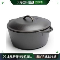 Japan direct mail Lodge multifunction cast-iron pan black deep mouth flat bottom healthy uncoated and not easily stained